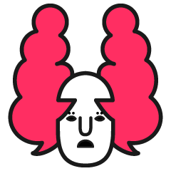 [LINEスタンプ] 髪切ってきた
