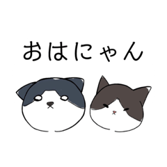 [LINEスタンプ] ねこひなた①