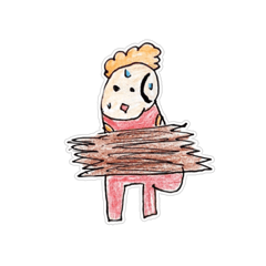 [LINEスタンプ] じわる落書き