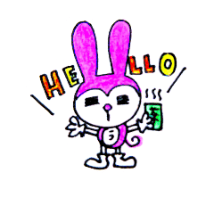 [LINEスタンプ] うさべェ～