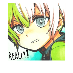 [LINEスタンプ] ユニークな見た目のキャラクター