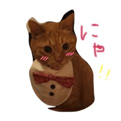 [LINEスタンプ] あたち  まいけるにゃ！