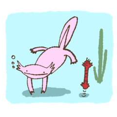 [LINEスタンプ] うぱのうーちゃん