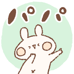 [LINEスタンプ] ももちーうさぎのお名前スタンプ【パパ】