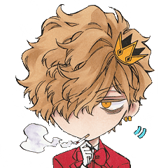 [LINEスタンプ] DEMON SCRAMBLE