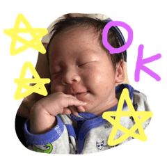 [LINEスタンプ] こうしん君0ヶ月スタンプ