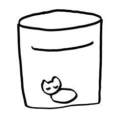 [LINEスタンプ] ねこと男子と食べもの