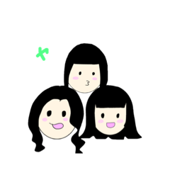 [LINEスタンプ] ャ