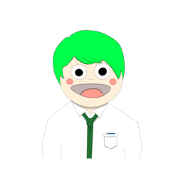 [LINEスタンプ] ミドリーマン◆使い易さを求めた(仮)