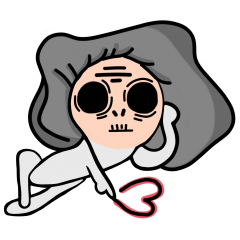[LINEスタンプ] 失恋のミミ1