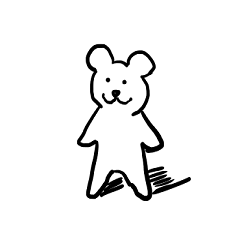 [LINEスタンプ] ホワイトくまさん2