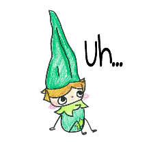 [LINEスタンプ] オクラちゃん.