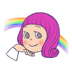 [LINEスタンプ] しずくガールズ・ダイアリー