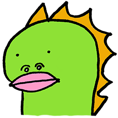 [LINEスタンプ] たらこサウルス