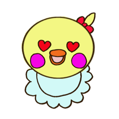 [LINEスタンプ] ヒヨコのぷりん