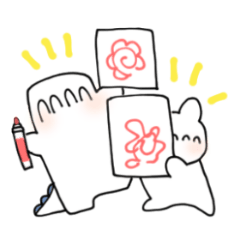 [LINEスタンプ] ピペとモヨ