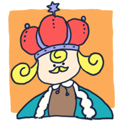 [LINEスタンプ] うみのおうさま