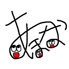 [LINEスタンプ] うるさい顔