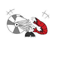[LINEスタンプ] 軟体動物と仲間達