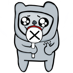 [LINEスタンプ] クマ gombong