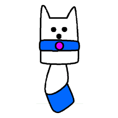 [LINEスタンプ] ふわふわ(オコジョ？)のスタンプ