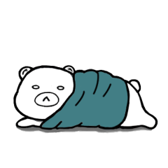 [LINEスタンプ] スノーイーのちょっとテンション低い日々