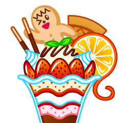 [LINEスタンプ] スイーツ de スタンプ