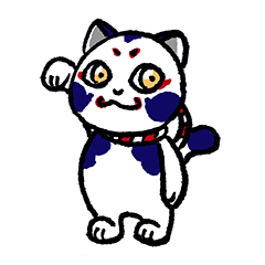 [LINEスタンプ] 青木 ねこ伸