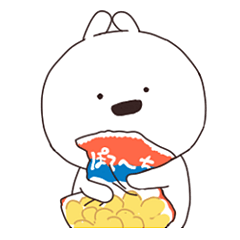 [LINEスタンプ] がまぐちうさちゃん