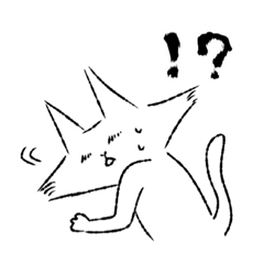 [LINEスタンプ] シュールな猫の便利な日常2