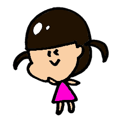 [LINEスタンプ] ツインテール系女子