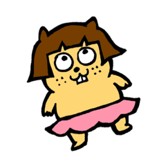 [LINEスタンプ] 桂リス子(RISUKO KATSURA)