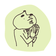 [LINEスタンプ] 背広ニンニク