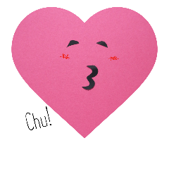 [LINEスタンプ] ほんわか切り絵風スタンプ