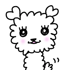 [LINEスタンプ] むくむく犬みかんのスタンプ