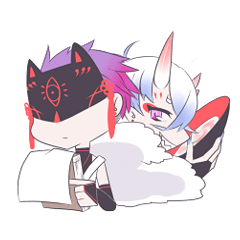 [LINEスタンプ] うちの神さまたち。