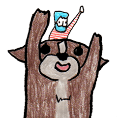 [LINEスタンプ] チワワと私