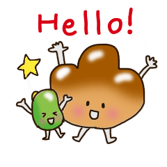 [LINEスタンプ] パン坊やの日常