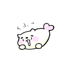 [LINEスタンプ] ニャザラシさん