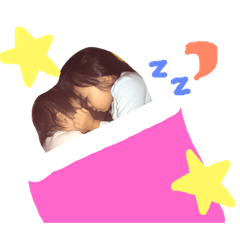 [LINEスタンプ] えみか ＆ ほのか