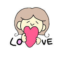 [LINEスタンプ] 女の子の日常..