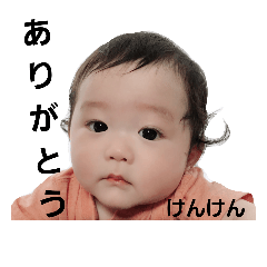 [LINEスタンプ] けんけんの日常。。。