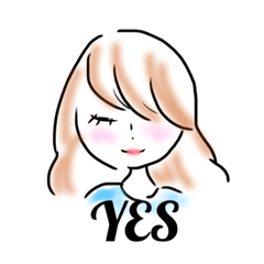 [LINEスタンプ] 女の子〜挨拶とお返事〜