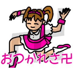 [LINEスタンプ] みんなで卍    Let's 卍