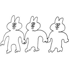 [LINEスタンプ] ぴょん達のステキなスタンプ