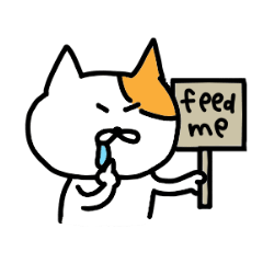 [LINEスタンプ] やのが描いたねこ その2