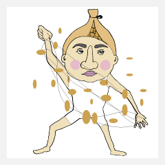 [LINEスタンプ] 男図鑑ネバネバ納豆男