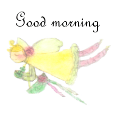 [LINEスタンプ] 天使とイルカと音楽と
