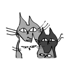 [LINEスタンプ] 猫じみたもの