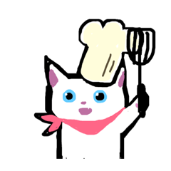 [LINEスタンプ] 大人かわいい白猫さん(文字なし)